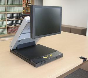 拡大読書器の画像