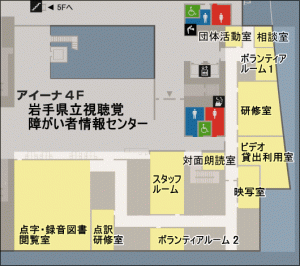 フロアマップの画像