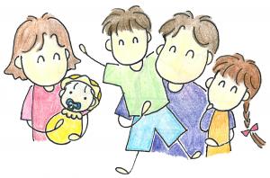 「いわて家庭の日」家族