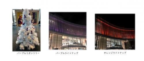 パープルオレンジリボンキャンペーン