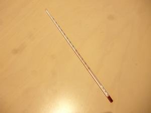 ガラス棒温度計