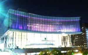 パープルライトアップ